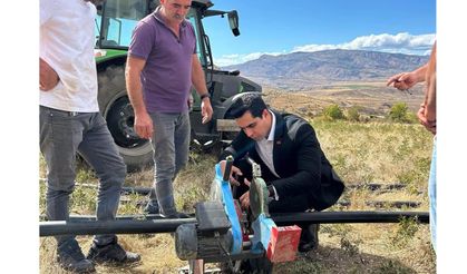 Kemah'ta tarımsal altyapıya yatırımlar devam ediyor