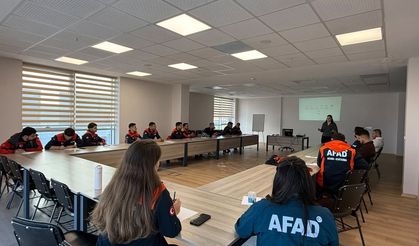 Erzincan AFAD Personeline Psikolojik Sağlamlık Eğitimi Verildi