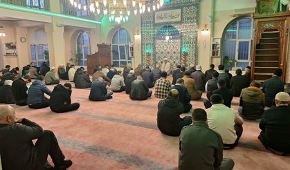Erzincan Ulu Cami’de Sabah Namazı Buluşması