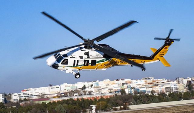 Yerli Helikopter T70’in İlk Yurtdışı Görevi
