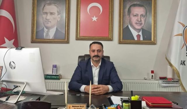 AK Parti İliç İlçe Başkanı Mehmet Elçi görevi bıraktı