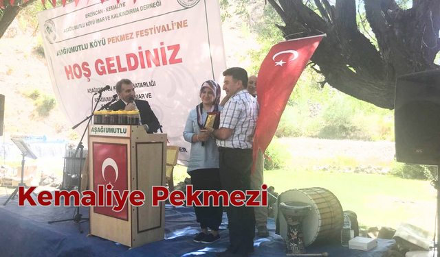 Kemaliye'de coğrafi işaretli dut pekmezi festivali
