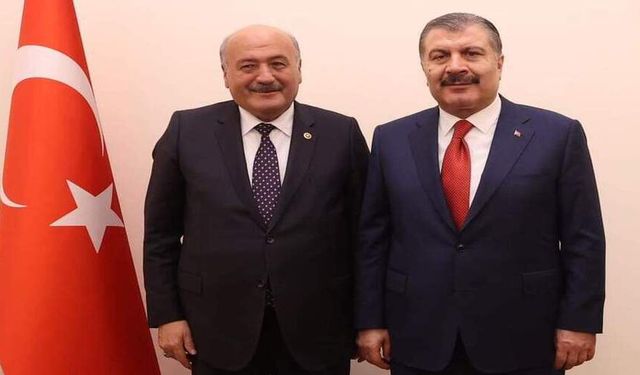 Milletvekili Karaman, Bakan Koca’yla sağlık alanındaki gelişmeleri değerlendirdi