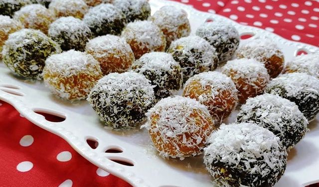 Tatlı krizinize 10 dakikada son! Havuç topları tarifi