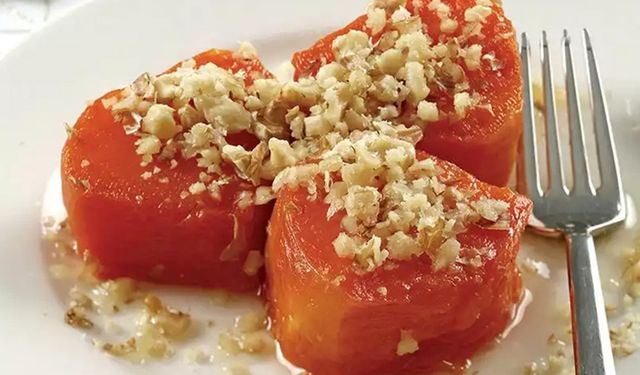 Kolay tarifi ile bıkmadan doya doya yiyeceğiniz: Kabak tatlısı tarifi