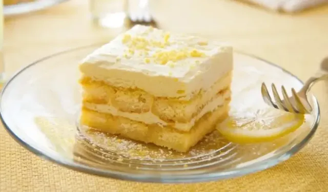 Bütün tatlıları gölgede bırakacak: Limonlu tiramisu tarifi