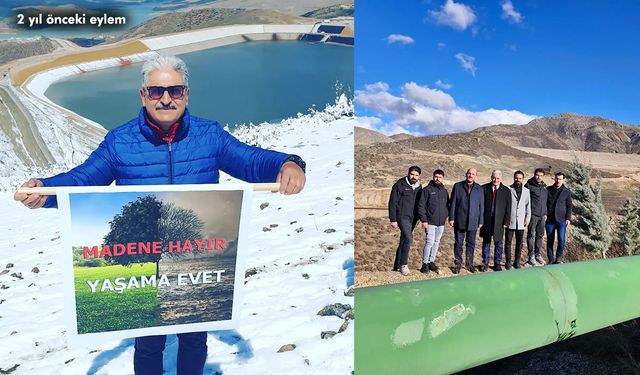Erzincan Başkan Adayı Soy, 2 yıl önceki eylemde tavırla karşılaştı