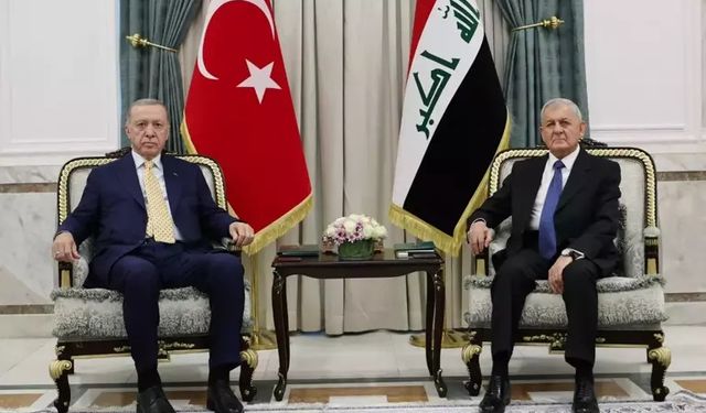 Cumhurbaşkanı Erdoğan 13 yıl aradan sonra ilk kez Irak’ta