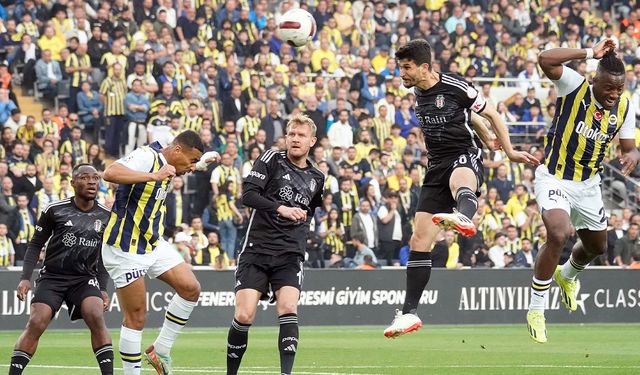 Fenerbahçe - Beşiktaş derbisinin kazananı Fenerbahçe oldu