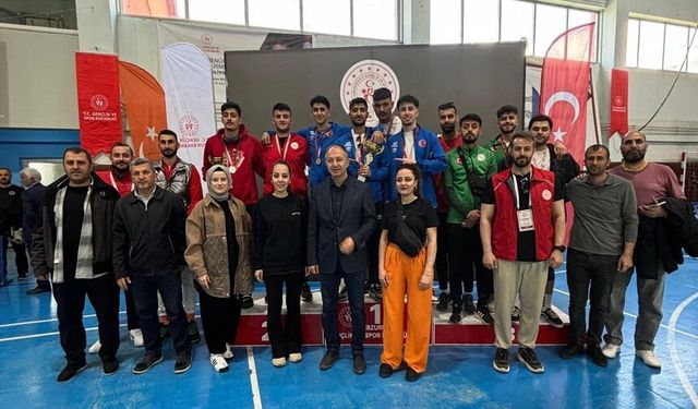Gençlig Bölge Şampiyonası’nda Erzincan ikincilik getirdi