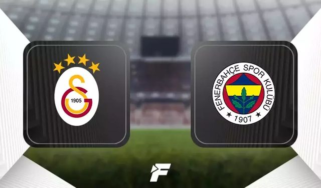 Fenerbahçe Galatasaray maçı hangi kanalda yayınlanacak?