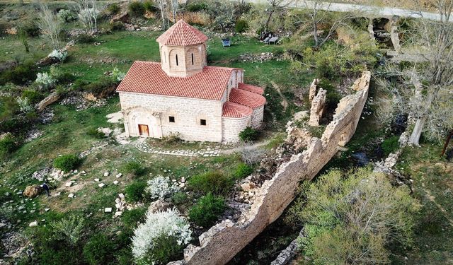 Gümüşhane’deki 674 yıllık İmera Manastırı tarihi dokusuna kavuştu