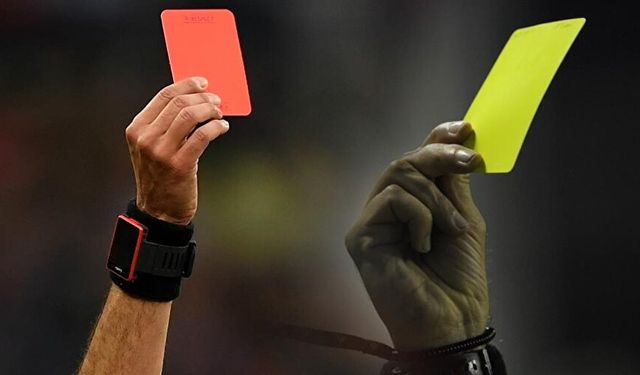 Sarı ve kırmızı kartın yanına yeni bir kart geliyor