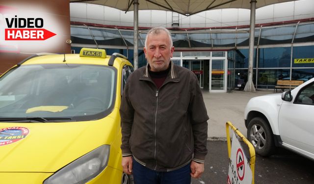 Erzincan’da taksicilerin bayram mesaisi başladı
