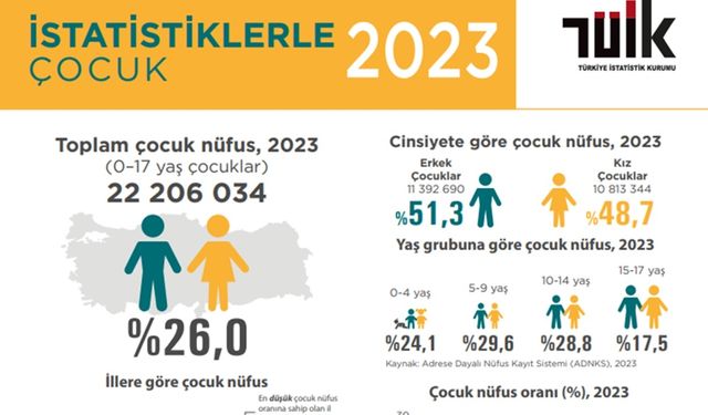 Türkiye'de en çok konulan çocuk isimleri ve rakamlarla çocuk istatistikleri