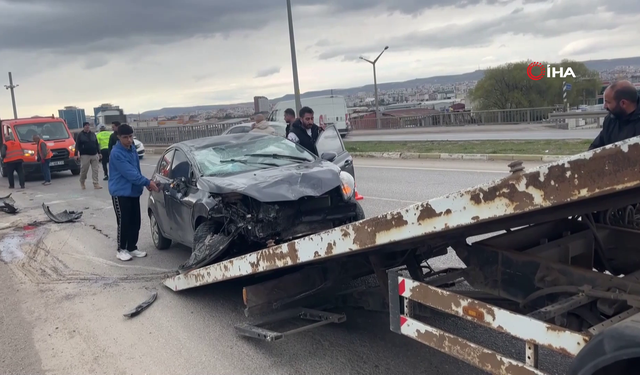 Erzincan- Sivas yolundaki kaza anının görüntüleri ortaya çıktı