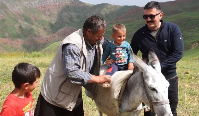 Erzincan’ın komşu ilçesinde yaylacılara Vali'den sürpriz ziyaret