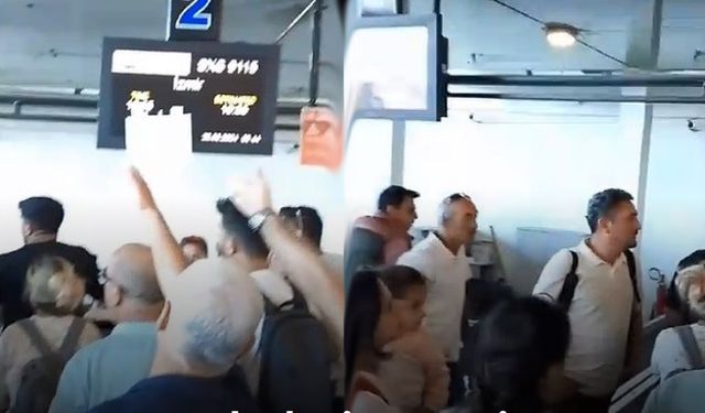 Karst’ta havaalanı karıştı:Yolcular isyan etti!