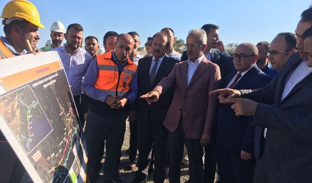 Bakan müjdeyi verdi! 2,5 saatlik yol 20 dakikaya düşecek