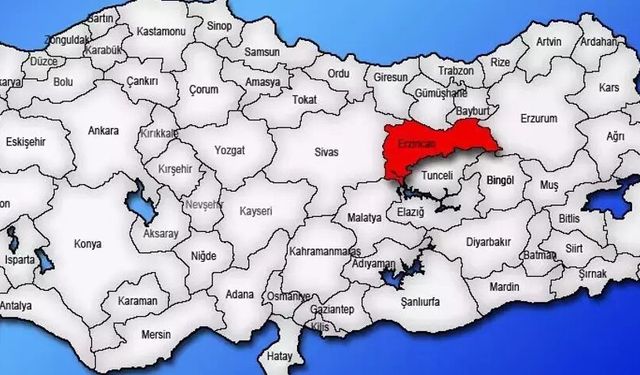 Cumhuriyetin İlk Yıllarında Erzincan'ın 5 İlçesi hangileriydi?