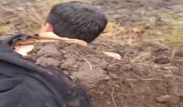 Asma köyünde yıldırım faciası: Kardeşler toprağa gömülerek kurtarıldı