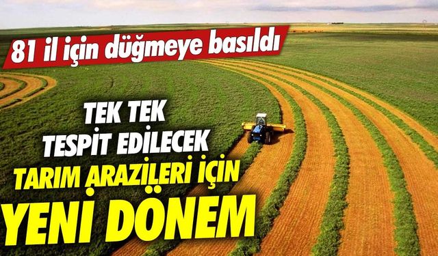 Ekmediğiniz Tarlalar Devlet Tarafından Kiraya Verilecek!