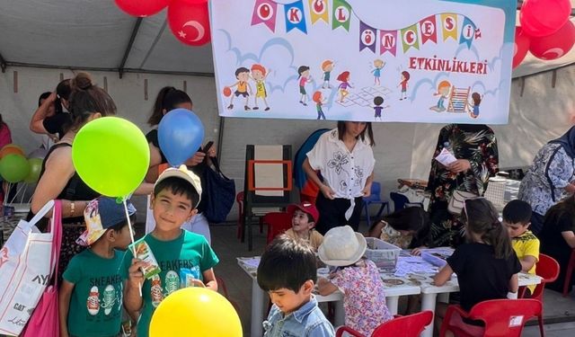 Erzincan'da minikler için renkli şenlik