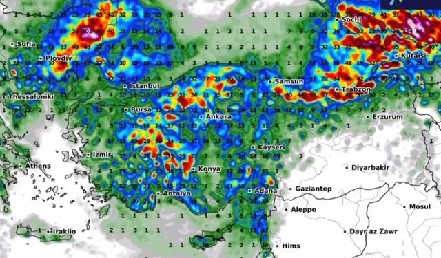 Meteorolojiden günler sonra kuvvetli yağış ve rüzgar uyarısı