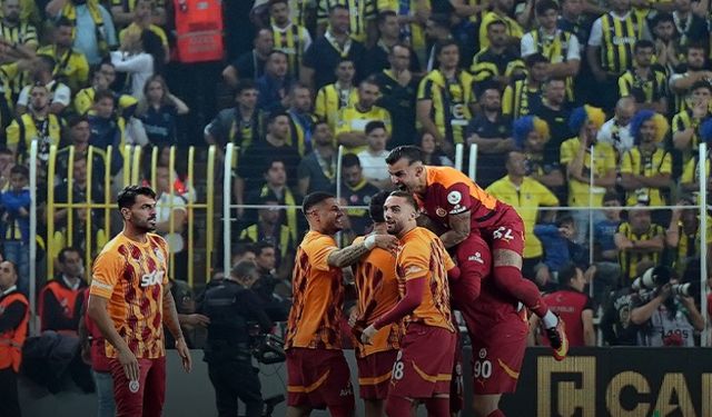 Cimbom Kadıköy'de kükredi: Galatasaray, Fenerbahçe'yi 3-1 Yendi