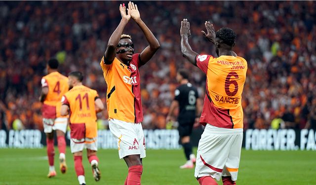 Galatasaray Zirvede! Rizespor'a 5-0'lık Tarife