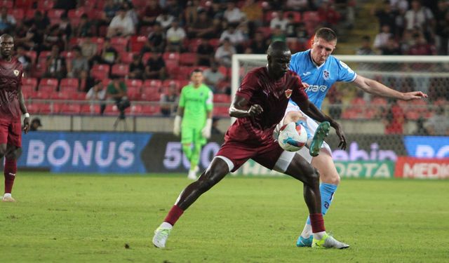 Trabzonspor Hatayspor ile 1-1 beraber kaldı