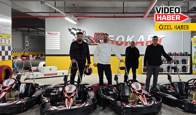 Erzincan’da Go Kart pisti açıldı