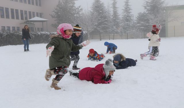 Erzincan’da o ilçede kar tatili