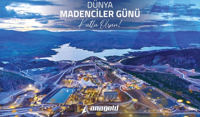 Anagold Dünya Madenciler Gününü Kutladı