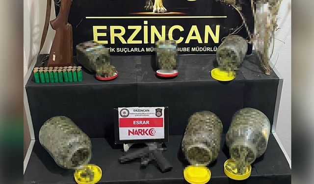 Erzincan Polisinden bir operasyon daha....