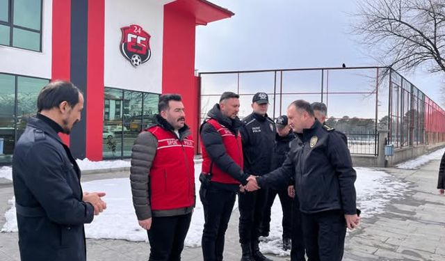 Erzincan'da Baybaba Başkanlığında Taraftar Gruplarıyla İş Birliği