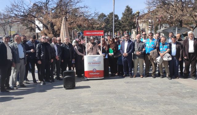Memur Sen 5 milyon 293 bin imza topladı