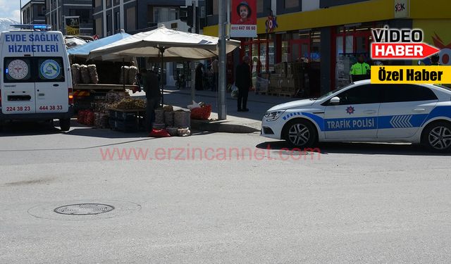 Erzincan’da trafik kazasına Ambulans karıştı