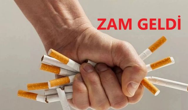 Sigara fiyatlarına yarından itibaren bir zam daha geldi