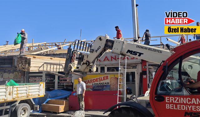 Erzincan Buğday Meydanı’nda yaralar sarılıyor