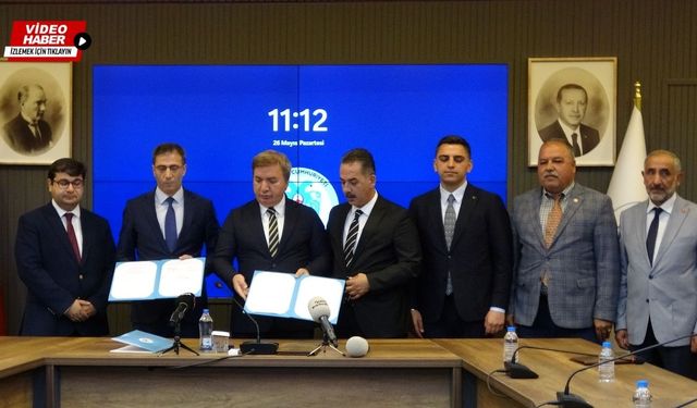 Erzincan’da 111 milyonluk  projenin imzaları atıldı
