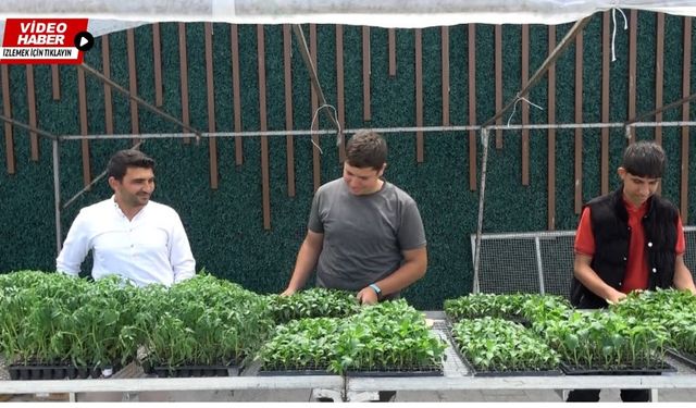 Erzincan’da 200 bin fide ürettiler!