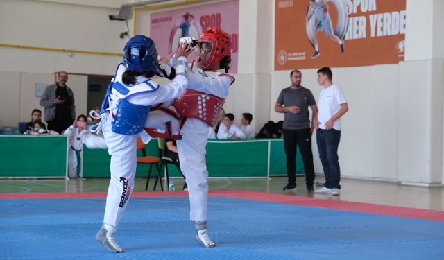 Erzincan’da Geleceğin Şampiyonları Tatamiye Çıktı