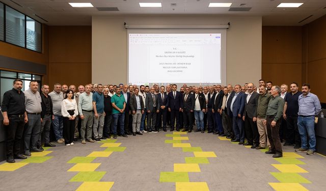Erzincan'da önemli adımlar atıldı...