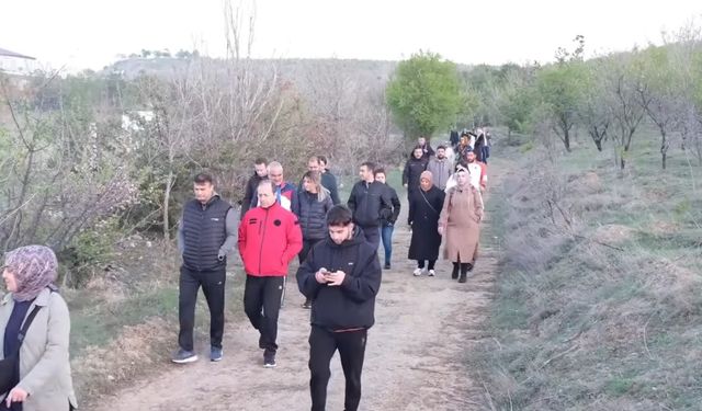Erzincan’da seher vakti yürüyüş etkinliği