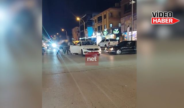 Erzincan’da yol verme kavgası yaşandı