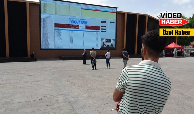Erzincan’ın gözü bu ekranda. İşte kura sonuçları / Canlı