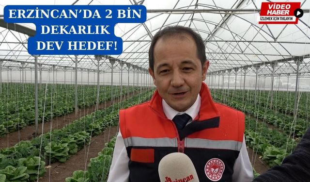 Koçaker,”Doğu’nun Yıldızı Erzincan Olacak”