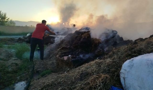 Erzincan'da yangına hızlı müdahale...