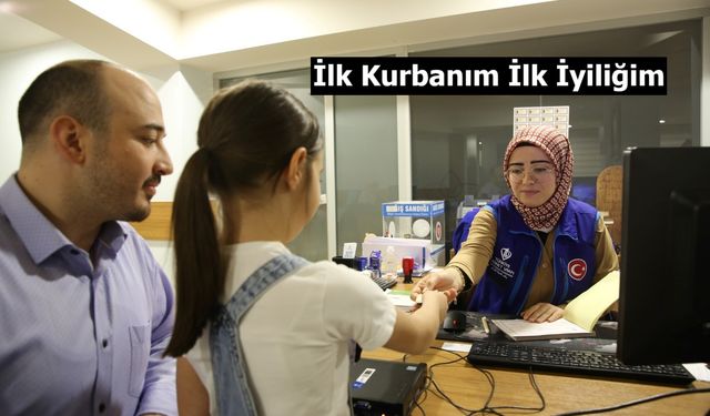 TDV “İlk Kurbanım İlk İyiliğim” kampanyasını başlattı